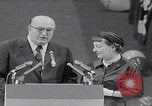Image of President Eisenhower San Francisco California USA, 1956, second 52 stock footage video 65675080493
