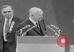 Image of President Eisenhower acceptance speech San Francisco California USA, 1956, second 8 stock footage video 65675080494
