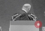 Image of President Eisenhower acceptance speech San Francisco California USA, 1956, second 10 stock footage video 65675080494