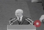 Image of President Eisenhower acceptance speech San Francisco California USA, 1956, second 19 stock footage video 65675080494