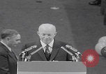 Image of President Eisenhower acceptance speech San Francisco California USA, 1956, second 21 stock footage video 65675080494