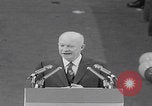 Image of President Eisenhower acceptance speech San Francisco California USA, 1956, second 24 stock footage video 65675080494