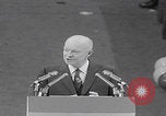 Image of President Eisenhower acceptance speech San Francisco California USA, 1956, second 25 stock footage video 65675080494