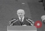 Image of President Eisenhower acceptance speech San Francisco California USA, 1956, second 26 stock footage video 65675080494