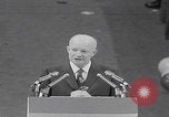 Image of President Eisenhower acceptance speech San Francisco California USA, 1956, second 30 stock footage video 65675080494