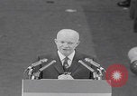 Image of President Eisenhower acceptance speech San Francisco California USA, 1956, second 33 stock footage video 65675080494