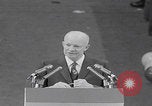 Image of President Eisenhower acceptance speech San Francisco California USA, 1956, second 38 stock footage video 65675080494