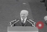 Image of President Eisenhower acceptance speech San Francisco California USA, 1956, second 43 stock footage video 65675080494