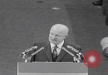 Image of President Eisenhower acceptance speech San Francisco California USA, 1956, second 46 stock footage video 65675080494