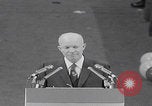 Image of President Eisenhower acceptance speech San Francisco California USA, 1956, second 53 stock footage video 65675080494