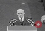 Image of President Eisenhower acceptance speech San Francisco California USA, 1956, second 54 stock footage video 65675080494