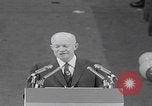 Image of President Eisenhower acceptance speech San Francisco California USA, 1956, second 57 stock footage video 65675080494