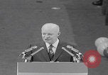 Image of President Eisenhower acceptance speech San Francisco California USA, 1956, second 58 stock footage video 65675080494