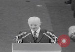 Image of President Eisenhower acceptance speech San Francisco California USA, 1956, second 61 stock footage video 65675080494