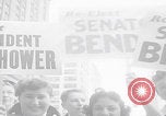 Image of Senator Bender campaign speech Cleveland Ohio USA, 1956, second 6 stock footage video 65675080495