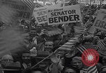 Image of Senator Bender campaign speech Cleveland Ohio USA, 1956, second 48 stock footage video 65675080495