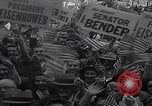 Image of Senator Bender campaign speech Cleveland Ohio USA, 1956, second 49 stock footage video 65675080495