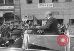 Image of President Eisenhower motorcade Cleveland Ohio USA, 1956, second 10 stock footage video 65675080496