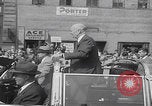Image of President Eisenhower motorcade Cleveland Ohio USA, 1956, second 14 stock footage video 65675080496