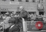Image of President Eisenhower motorcade Cleveland Ohio USA, 1956, second 16 stock footage video 65675080496
