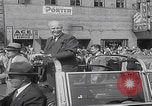 Image of President Eisenhower motorcade Cleveland Ohio USA, 1956, second 17 stock footage video 65675080496