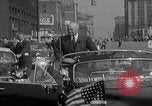 Image of President Eisenhower motorcade Cleveland Ohio USA, 1956, second 24 stock footage video 65675080496