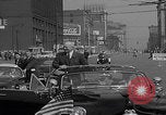 Image of President Eisenhower motorcade Cleveland Ohio USA, 1956, second 26 stock footage video 65675080496