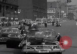 Image of President Eisenhower motorcade Cleveland Ohio USA, 1956, second 28 stock footage video 65675080496