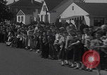 Image of President Eisenhower motorcade Cleveland Ohio USA, 1956, second 38 stock footage video 65675080496