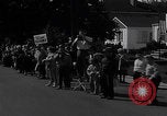 Image of President Eisenhower motorcade Cleveland Ohio USA, 1956, second 41 stock footage video 65675080496