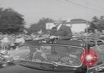 Image of President Eisenhower motorcade Cleveland Ohio USA, 1956, second 46 stock footage video 65675080496