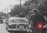 Image of President Eisenhower motorcade Cleveland Ohio USA, 1956, second 50 stock footage video 65675080496