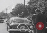 Image of President Eisenhower motorcade Cleveland Ohio USA, 1956, second 51 stock footage video 65675080496