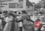 Image of President Eisenhower motorcade Cleveland Ohio USA, 1956, second 56 stock footage video 65675080496