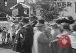 Image of President Eisenhower motorcade Cleveland Ohio USA, 1956, second 58 stock footage video 65675080496
