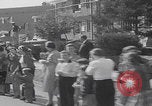 Image of President Eisenhower motorcade Cleveland Ohio USA, 1956, second 61 stock footage video 65675080496