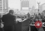 Image of President Eisenhower Ohio Cleveland Ohio USA, 1956, second 20 stock footage video 65675080497