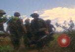 Image of Injured soldier evacuated Vietnam War Vietnam, 1968, second 25 stock footage video 65675080523