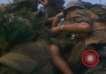 Image of Injured soldier evacuated Vietnam War Vietnam, 1968, second 57 stock footage video 65675080523