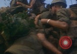 Image of Injured soldier evacuated Vietnam War Vietnam, 1968, second 58 stock footage video 65675080523