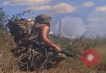 Image of US soldiers running Vietnam, 1968, second 25 stock footage video 65675080525