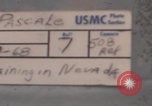 Image of US Marines Nevada Nevada United States USA, 1968, second 1 stock footage video 65675080529