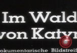 Image of Katyn massacre mass grave site Soviet Union, 1943, second 6 stock footage video 65675080536