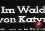 Image of Katyn massacre mass grave site Soviet Union, 1943, second 9 stock footage video 65675080536