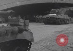 Image of US 3rd Army Division clears roadblock Cologne Germany, 1945, second 8 stock footage video 65675080544