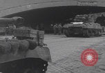 Image of US 3rd Army Division clears roadblock Cologne Germany, 1945, second 11 stock footage video 65675080544