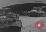 Image of US 3rd Army Division clears roadblock Cologne Germany, 1945, second 12 stock footage video 65675080544