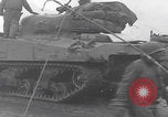 Image of US 3rd Army Division clears roadblock Cologne Germany, 1945, second 49 stock footage video 65675080544