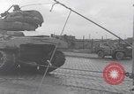 Image of US 3rd Army Division clears roadblock Cologne Germany, 1945, second 51 stock footage video 65675080544