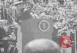 Image of President Kennedy graduation speech Colorado Springs Colorado USA, 1963, second 1 stock footage video 65675080547